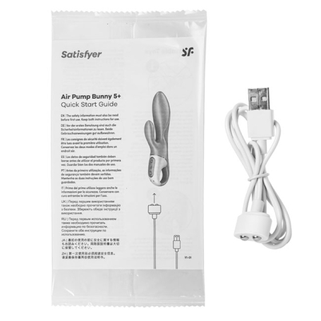 Вибратор Satisfyer Air Pump Bunny 5+
