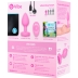 Вибро-пробка Vibrating Heart Shape Jewel Plug S-M